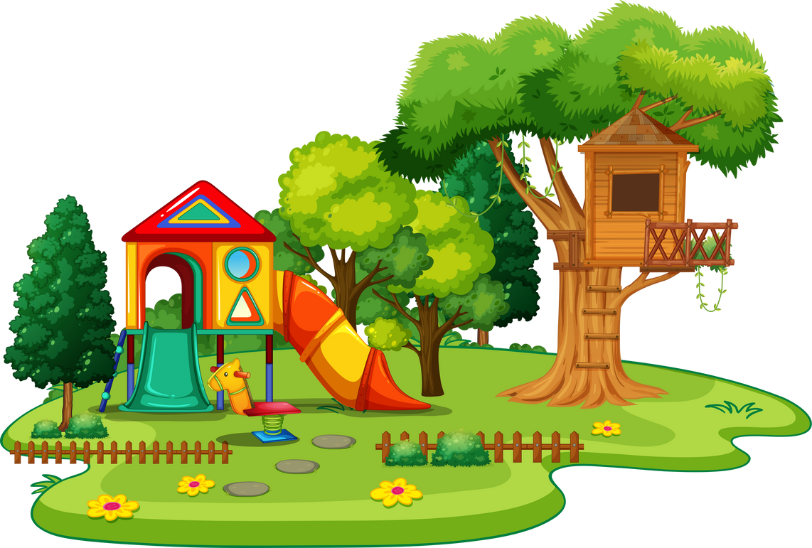 Park Playground Illustration